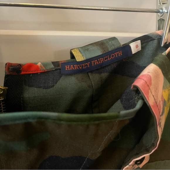 Harvey Faircloth Utility Miniskirt, Orig $350, SZ 8 - Picture 6 of 11